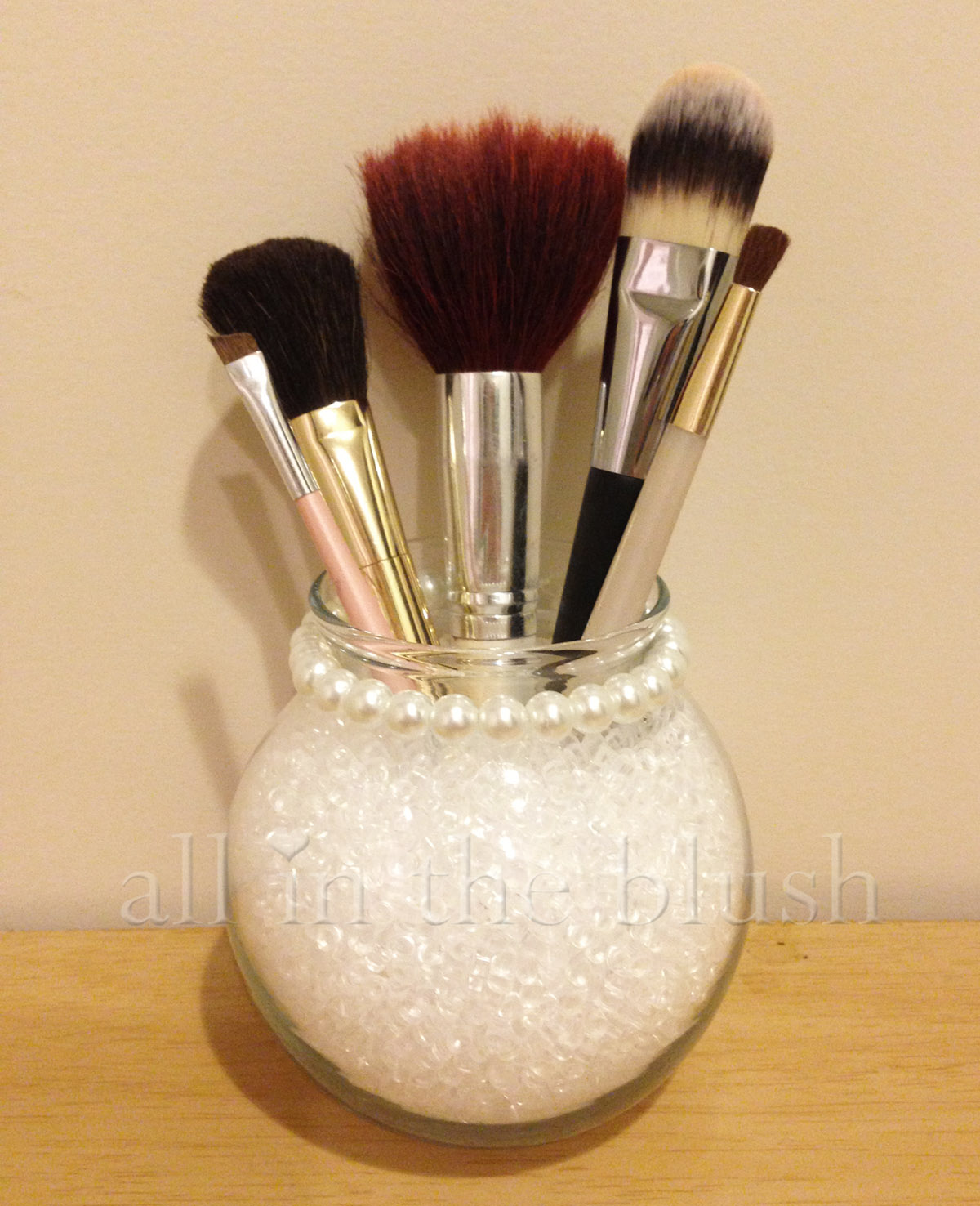 How To Create A Makeup Brush Holder