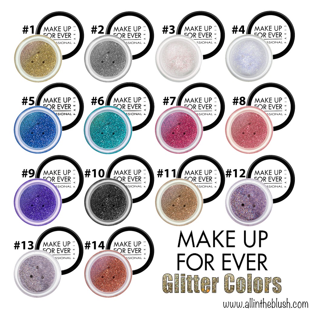 Review Make Up For Ever Glitter All In The Blush