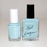 Dupe: Essie Mint Candy Apple VS. American Apparel Office