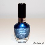 Wet n Wild Fergie Nail Color in Blue Eyed Soul-Review & Swatches