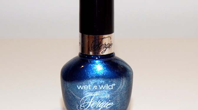 Wet n Wild Fergie Nail Color in Blue Eyed Soul-Review & Swatches