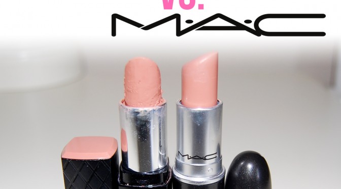 Dupe: Revlon Soft Nude vs. MAC Creme d’ Nude