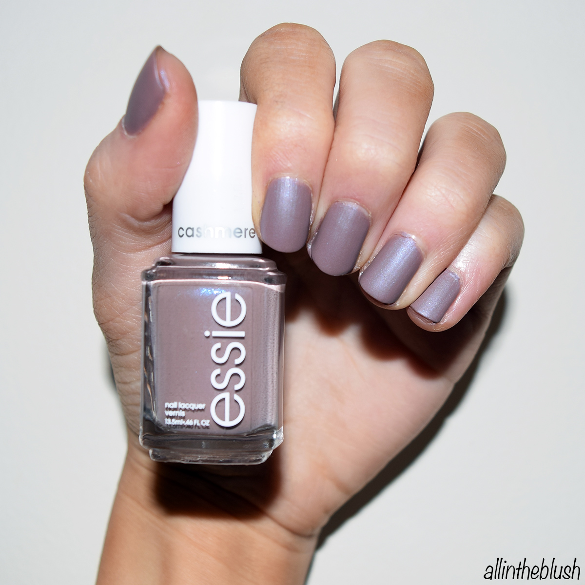 Review: Essie Comfy in Cashmere Nail Polish [Cashmere Matte Collection]