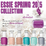 Essie Spring 2015 Flowerista Collection 