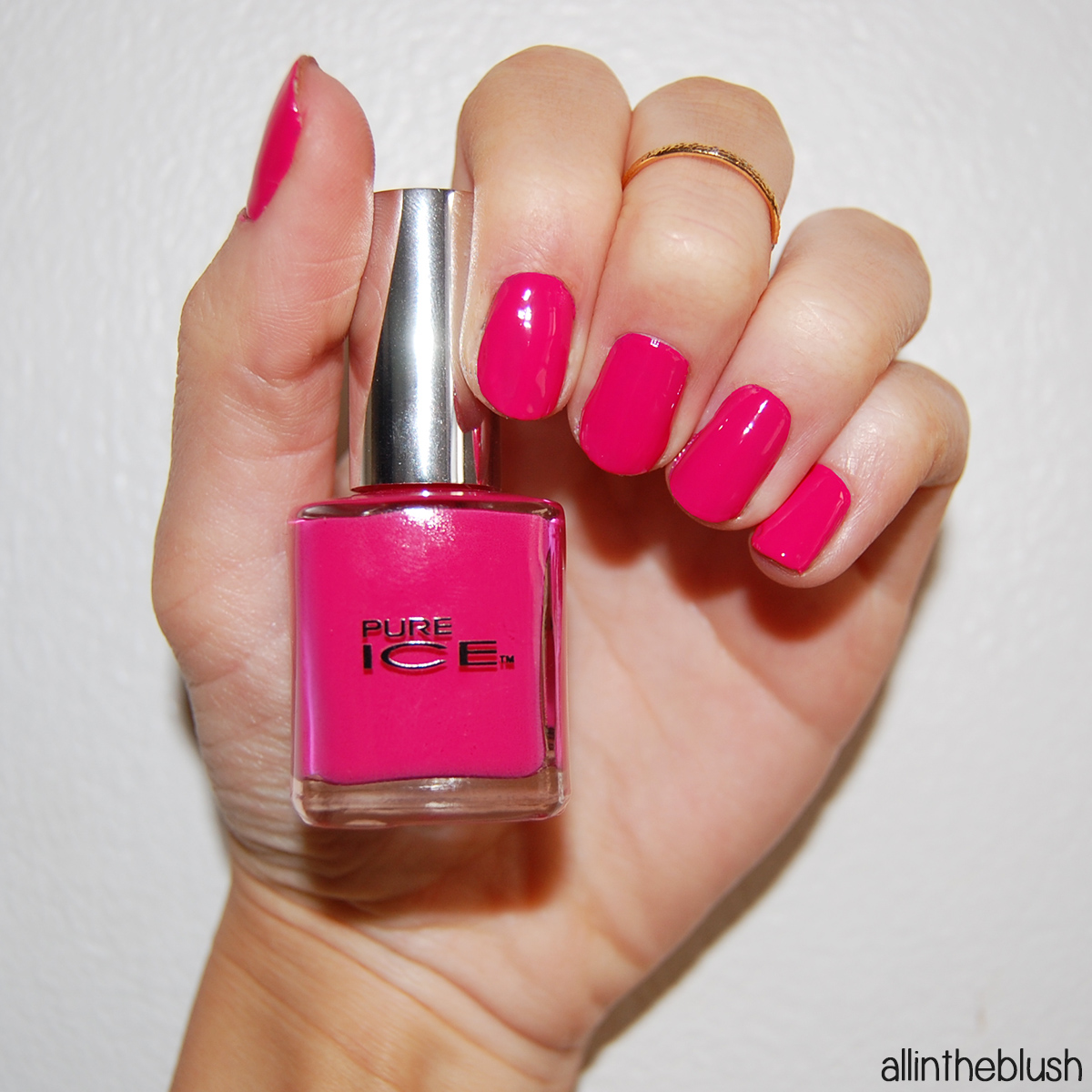 Review: Pure Ice Flirt Alert Nail Polish - All In The Blush