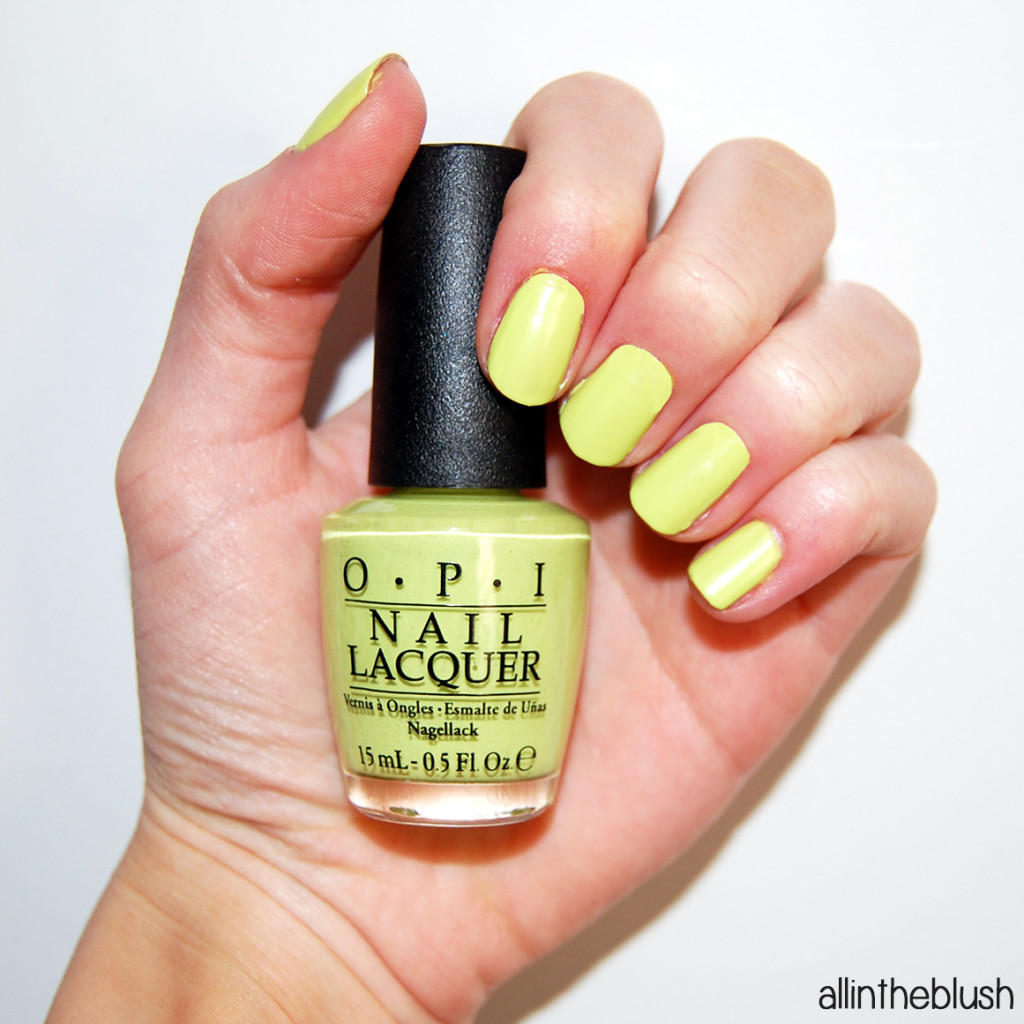 OPI Life Gave Me Lemons