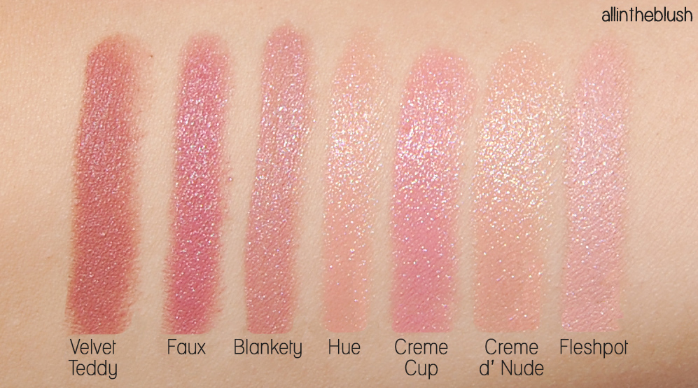 MAC Nude Lipstick Swatches