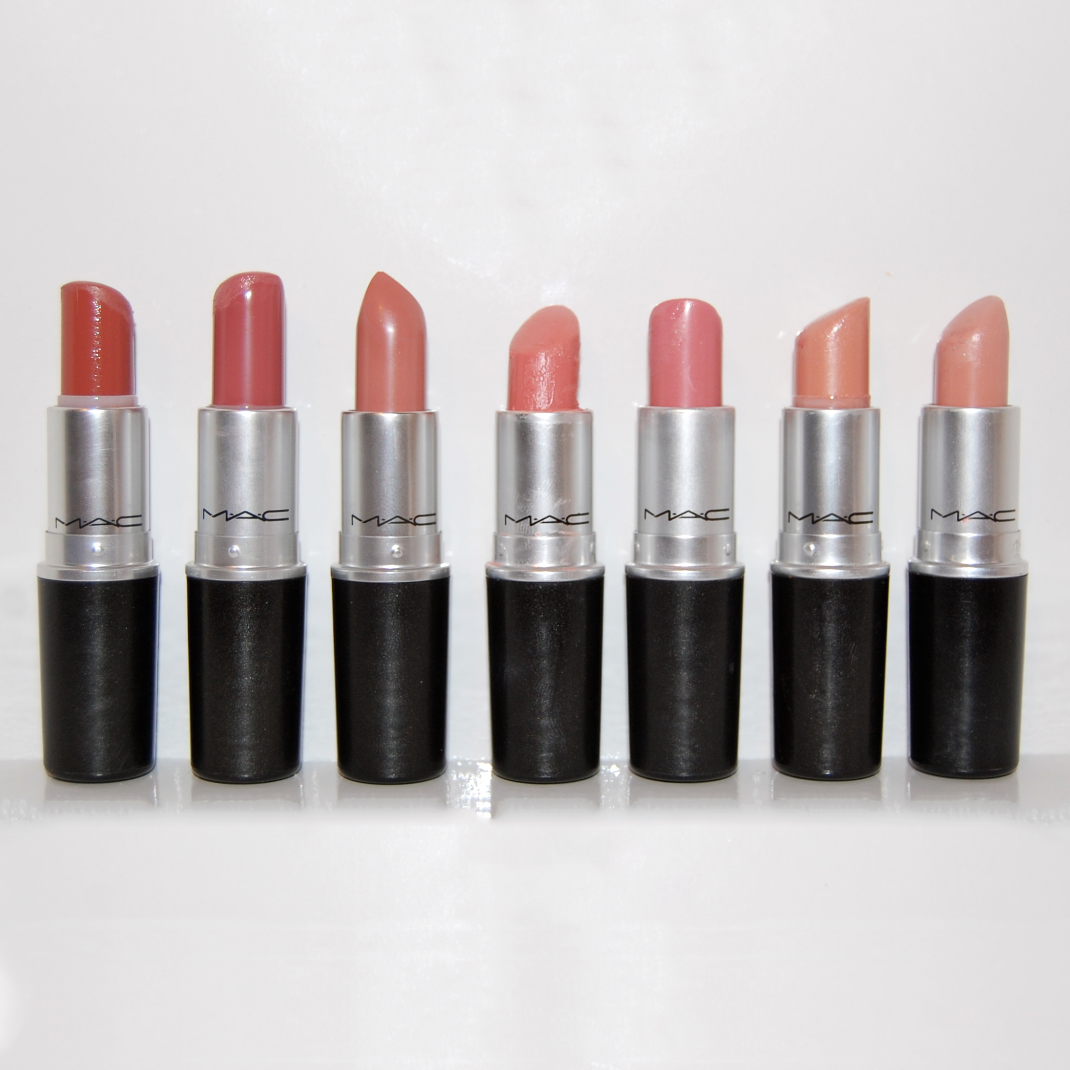 MAC Nude Lipstick Swatches & Review