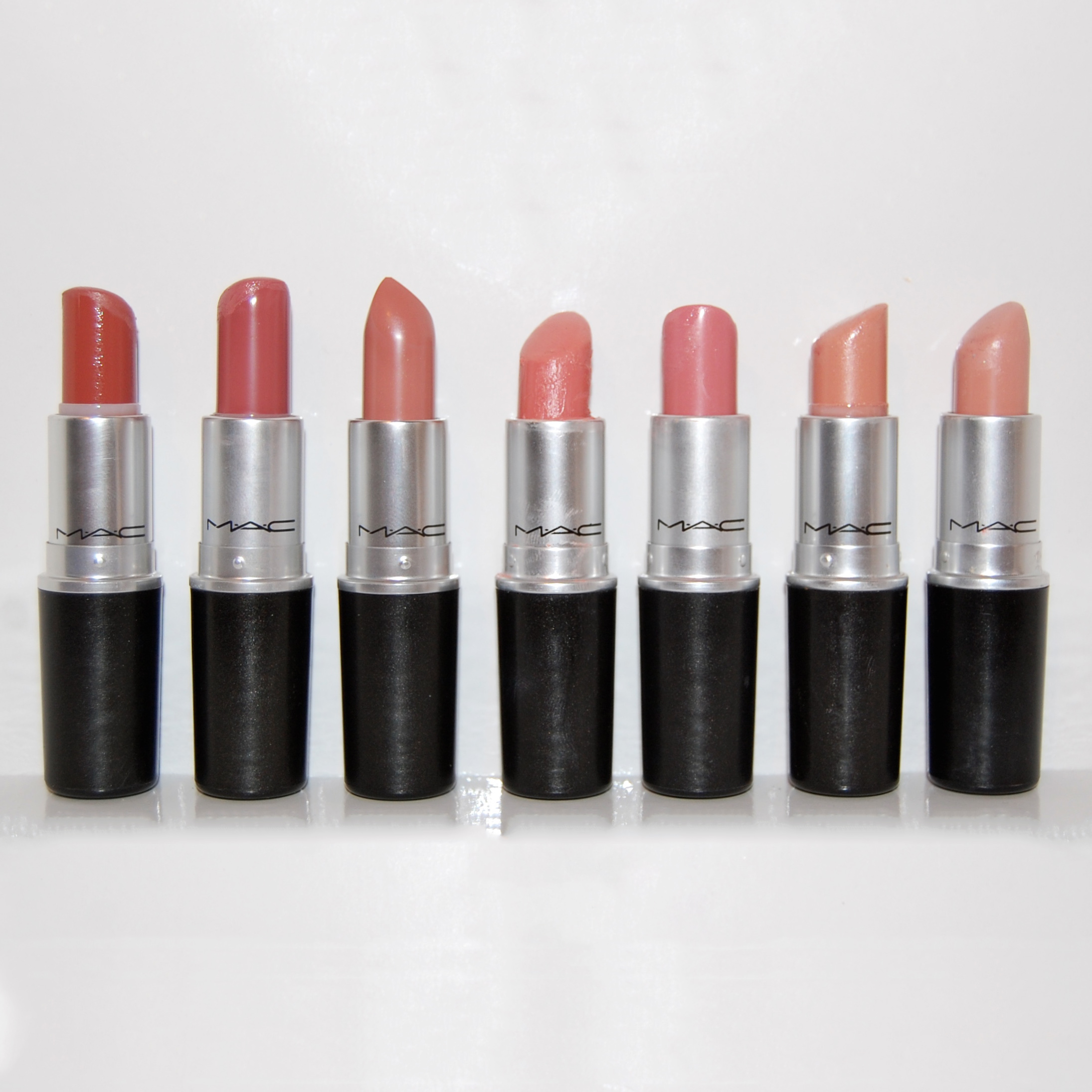 MAC Nude Lipstick Swatches & Review