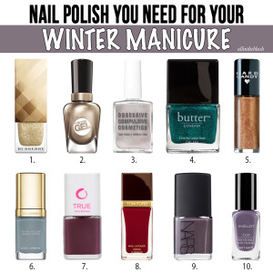 Nail Polish You Need For Your Winter Manicure - All In The Blush