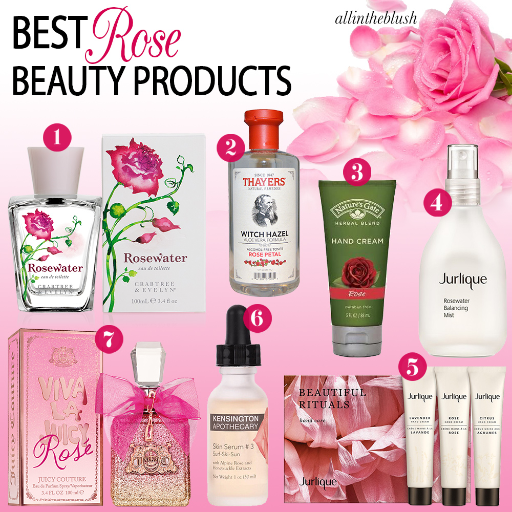 The Best Rose Infused Beauty Products All In The Blush 