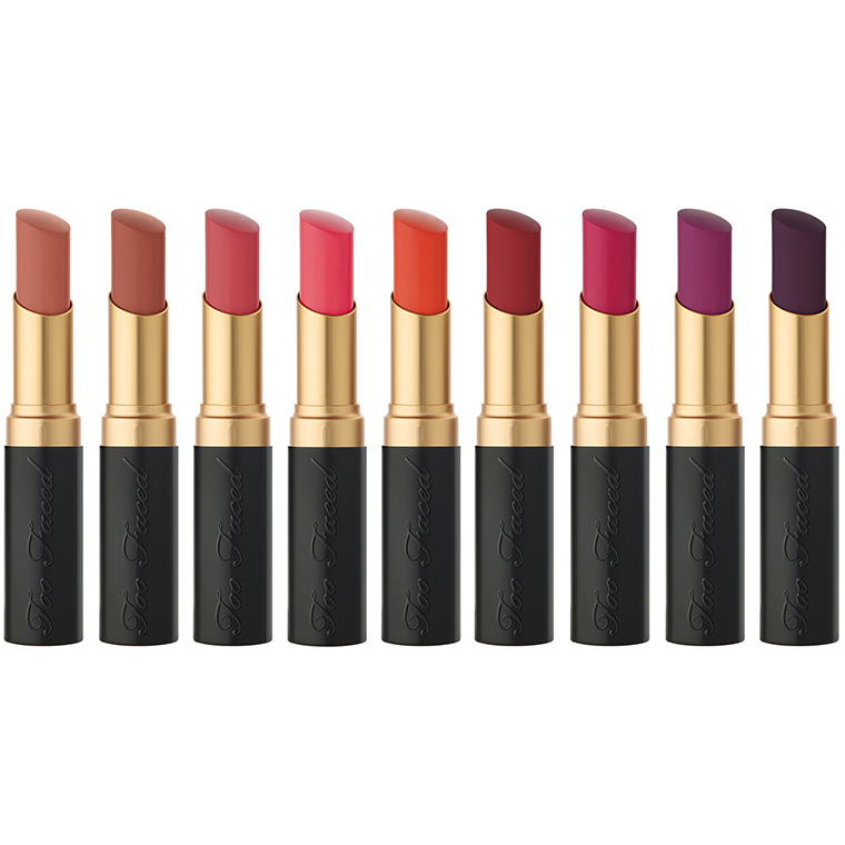 Too Faced La Matte Color Drenched Matte Lipstick for Spring 2016