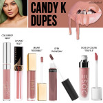 Kylie Cosmetics Candy K Liquid Lipstick Dupes