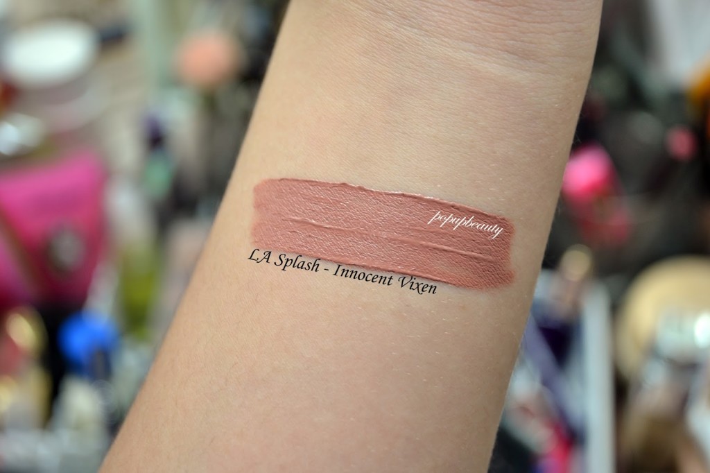 LA Splash Innocent Vixen Swatches