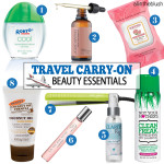 Travel Carry-on Beauty Essentials