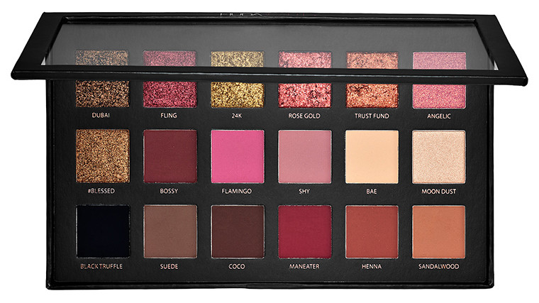 Huda Beauty Rose Gold Eyeshadow Palette for Holiday 2016
