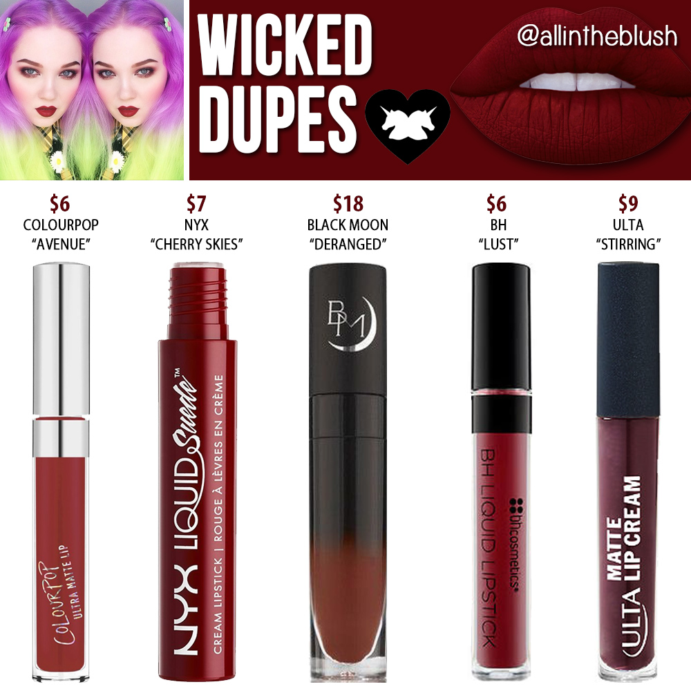 Lime Crime Wicked Dupes