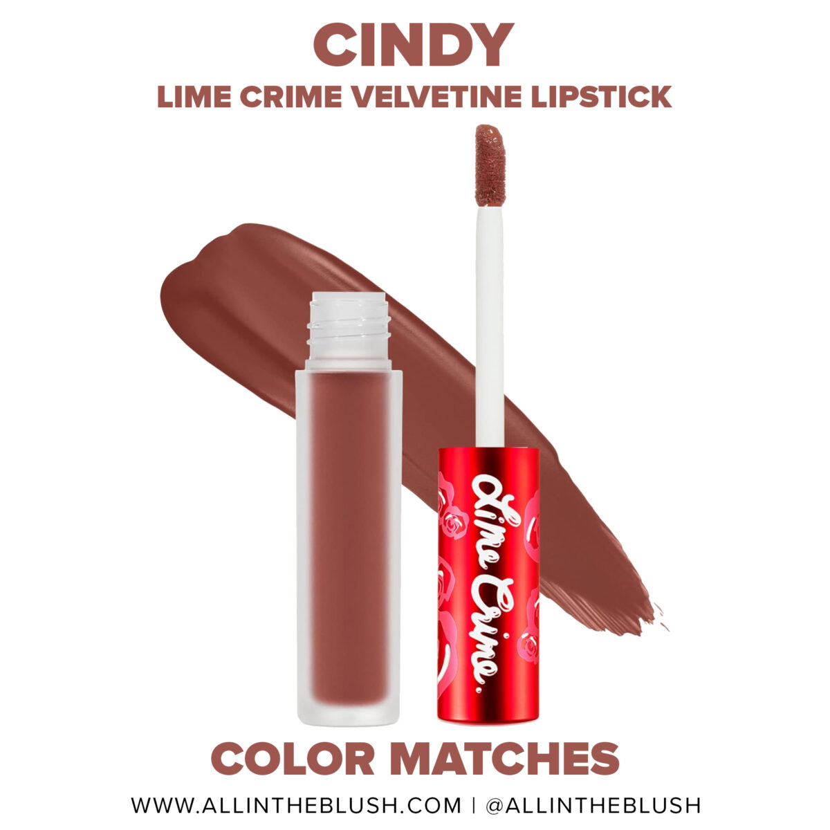 Lime Crime Cindy Velvetine Dupes