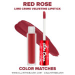 Lime Crime Red Rose Velvetine Dupes