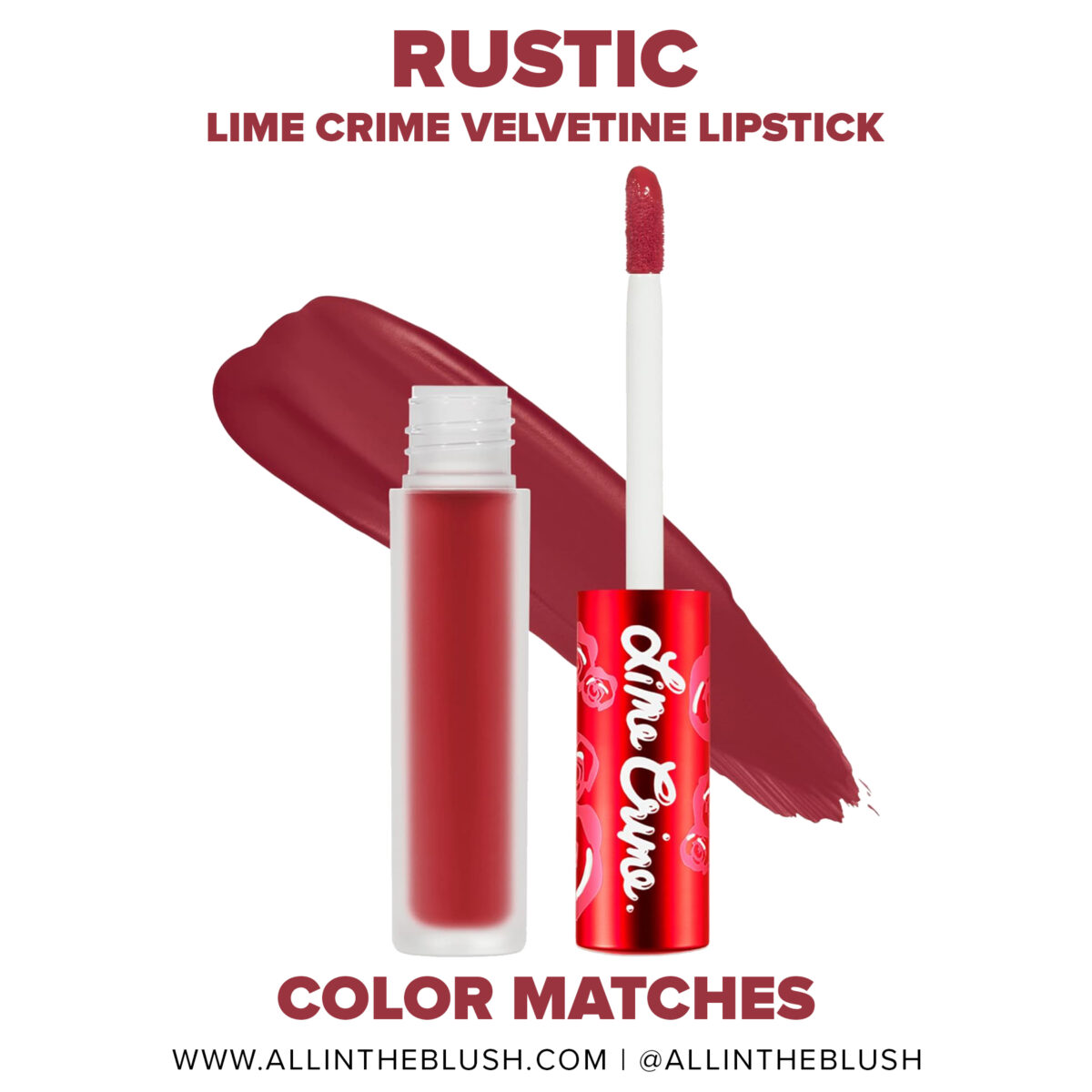 Lime Crime Rustic Velvetine Dupes