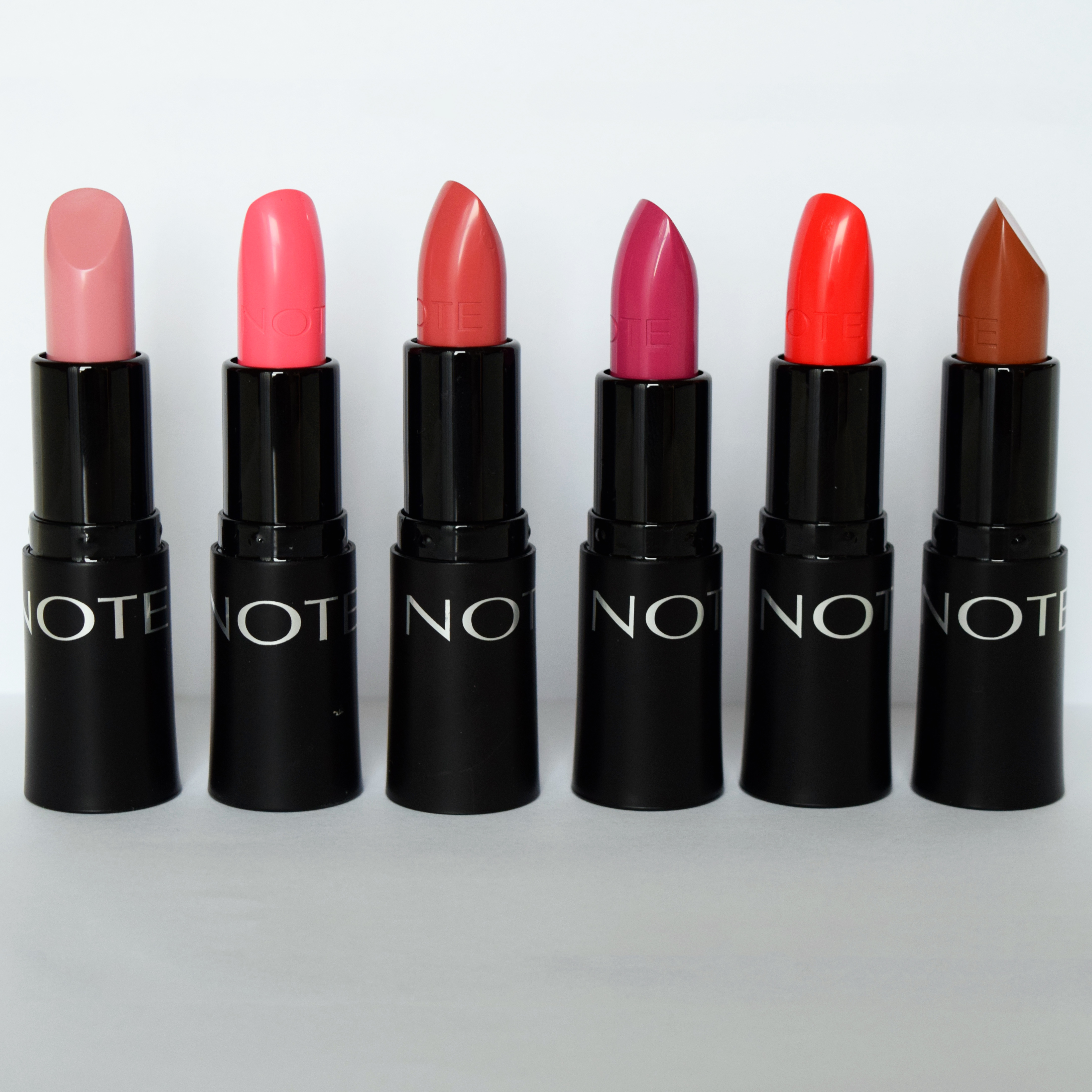Note Cosmetics Lipsticks Featured