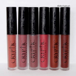 Review: Cryptic Cosmetics Liquid Lipsticks