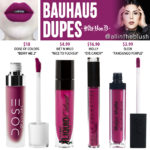 Kat Von D Bauhau5 Everlasting Liquid Lipstick Dupes