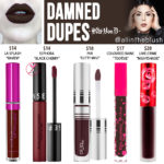 Kat Von D Damned Everlasting Liquid Lipstick Dupes