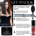 Get The Look: Kim Kardashian’s Blunt Hairdo