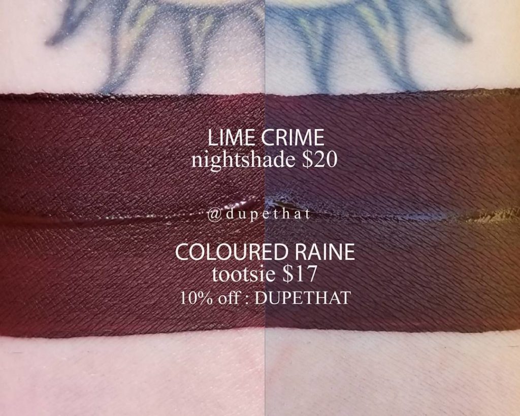 Kat Von D Damned Everlasting Liquid Lipstick Dupes