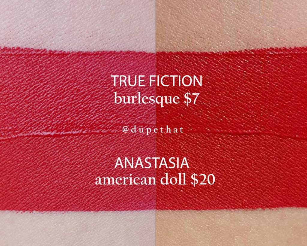 Kat Von D Underage Red Everlasting Liquid Lipstick Dupes