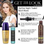 Get the Look: Lily-Rose Depp’s Tousled Beach Waves