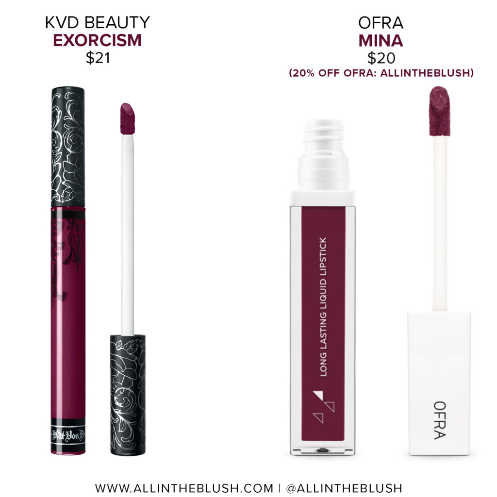 Kat Von D Exorcism Everlasting Liquid Lipstick Dupes
