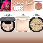 Jeffree Star Cosmetics Siberian Gold Skin Frost Dupes