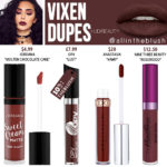 Huda Beauty Vixen Liquid Matte Lipstick Dupes