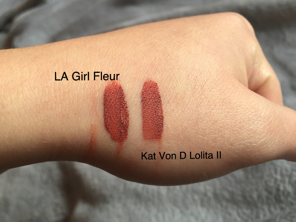 Kat Von D Lolita II Everlasting Liquid Lipstick Dupes