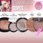 Jeffree Star Cosmetics Peach Goddess Skin Frost Dupes