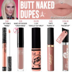 Jeffree Star Butt Naked Velour Liquid Lipstick Prediction Dupes