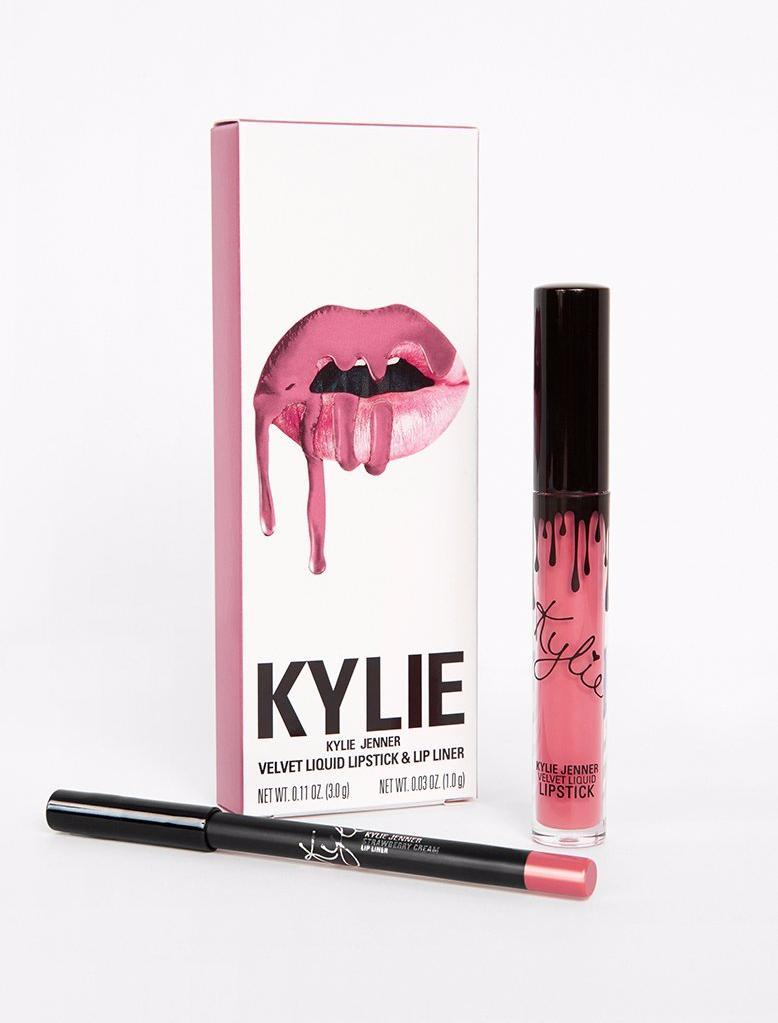 Kylie Cosmetics Strawberry Cream Velvet Liquid Lipstick Dupes - All In ...