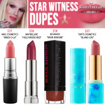 Jeffree Star Star Witness Lip Ammunition Dupes [Summer 2017]