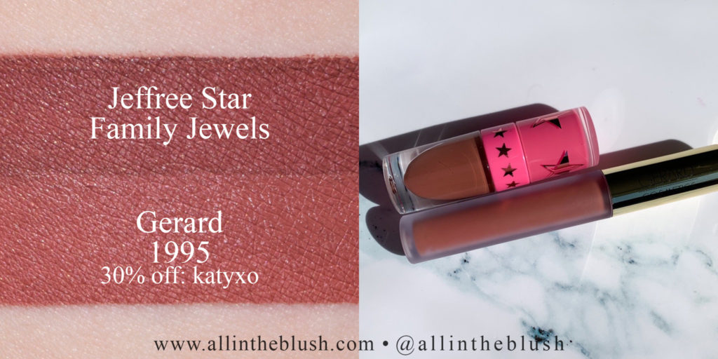 Jeffree Star Family Jewels Velour Liquid Lipstick Dupes [Summer 2017]