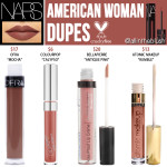 NARS Cosmetics American Woman Powermatte Lip Pigment Cruelty-Free Dupes