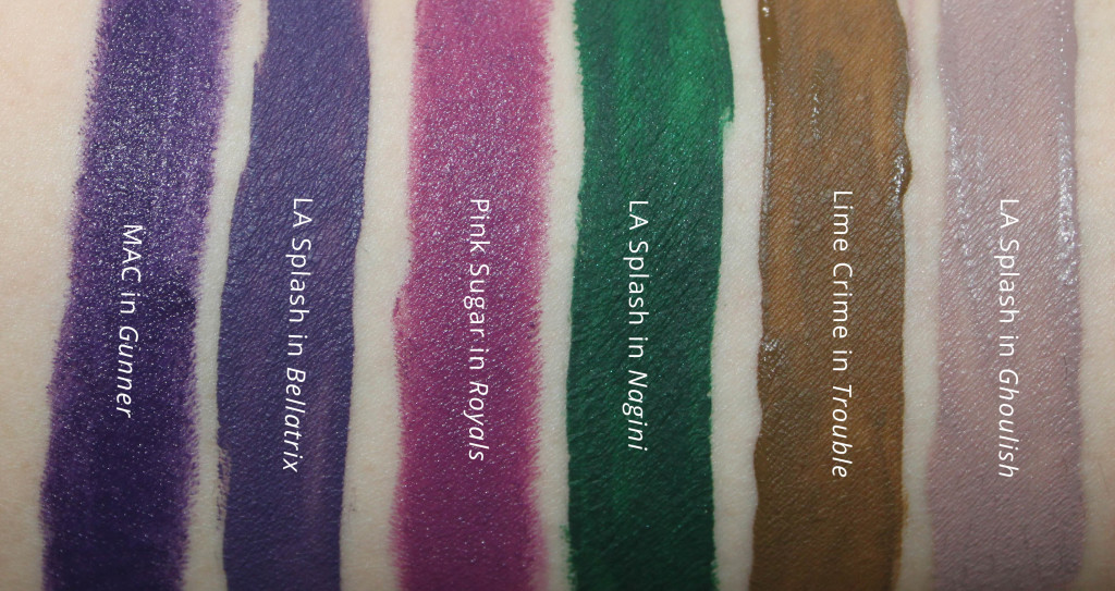Jeffree Star Crocodile Tears Velour Liquid Lipstick Dupes