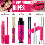 Dose of Colors Pinky Promise Liquid Lipstick Dupes