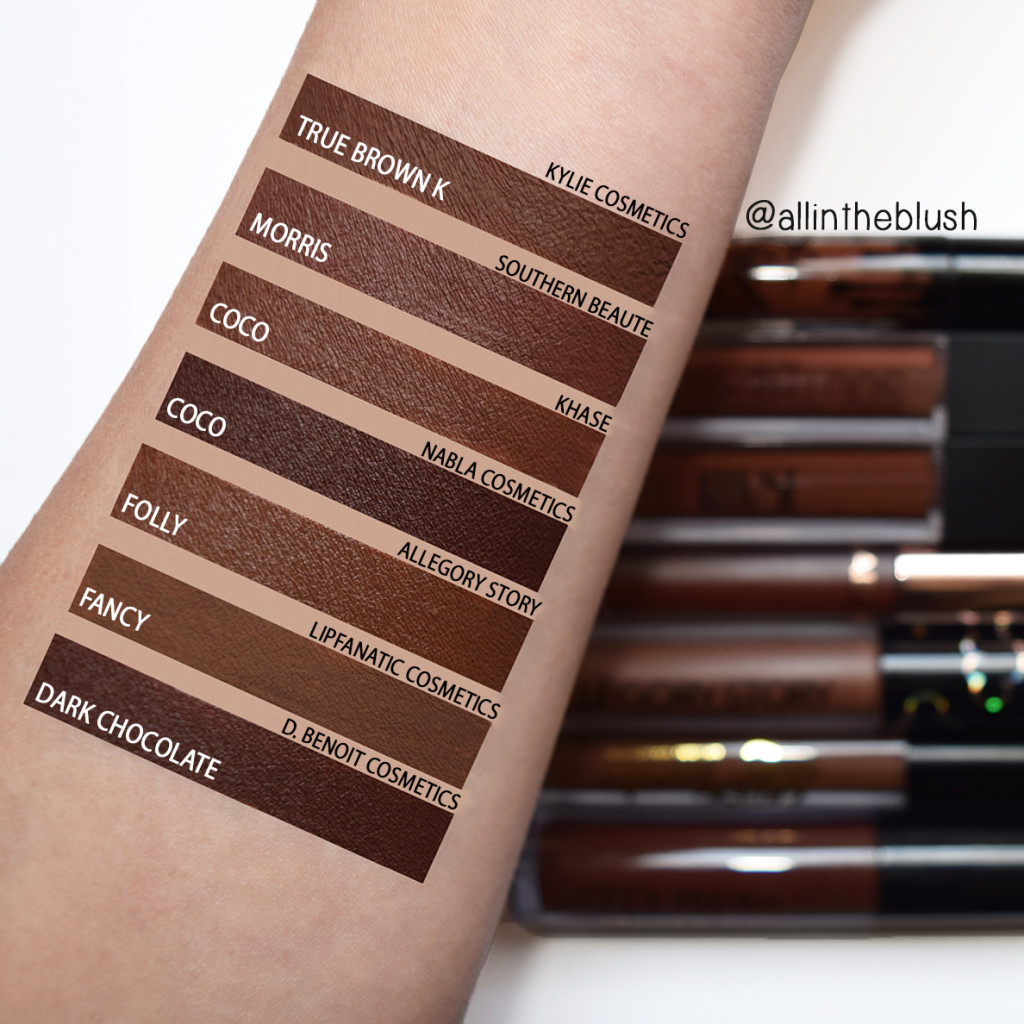 Jeffree Star Cosmetics Dominatrix Velour Liquid Lipstick Dupes & Swatches