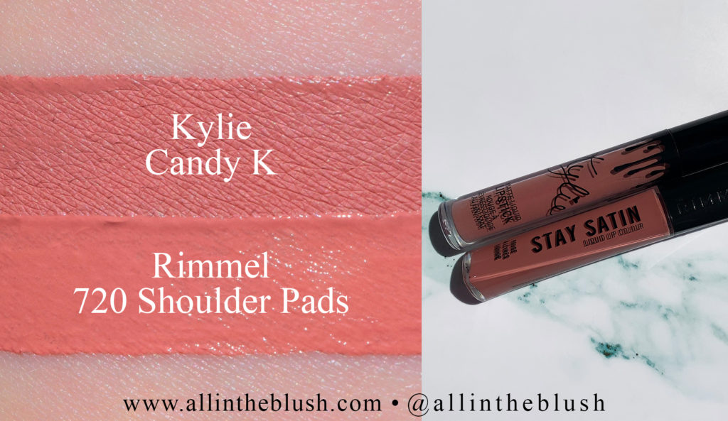 Kylie Cosmetics Candy K Liquid Lipstick Dupes