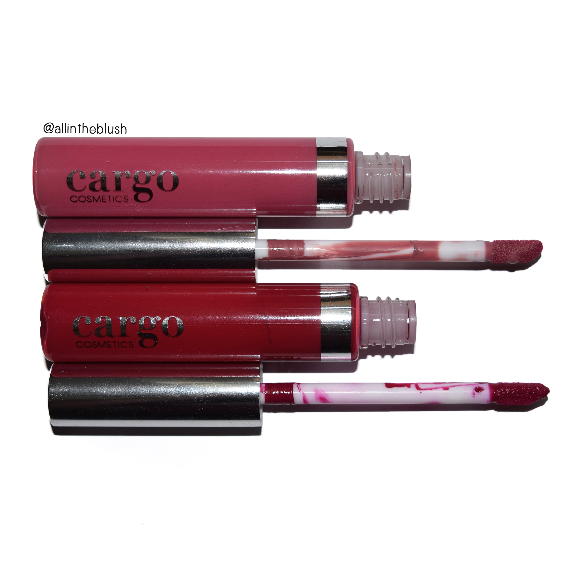 Review: Cargo Cosmetics Swimmables Matte Liquid Lipstick - All In Blush
