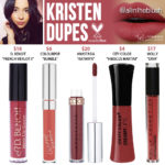 Kylie Cosmetics Kristen Liquid Lipstick Dupes