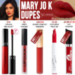 Kylie Cosmetics Mary Jo K Liquid Lipstick Dupes