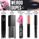 Jeffree Star Weirdo Velour Liquid Lipstick Dupes